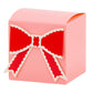Valentine Pink and Red Bow Treat Boxes | Set of 8 - Porcupine Paper Co.