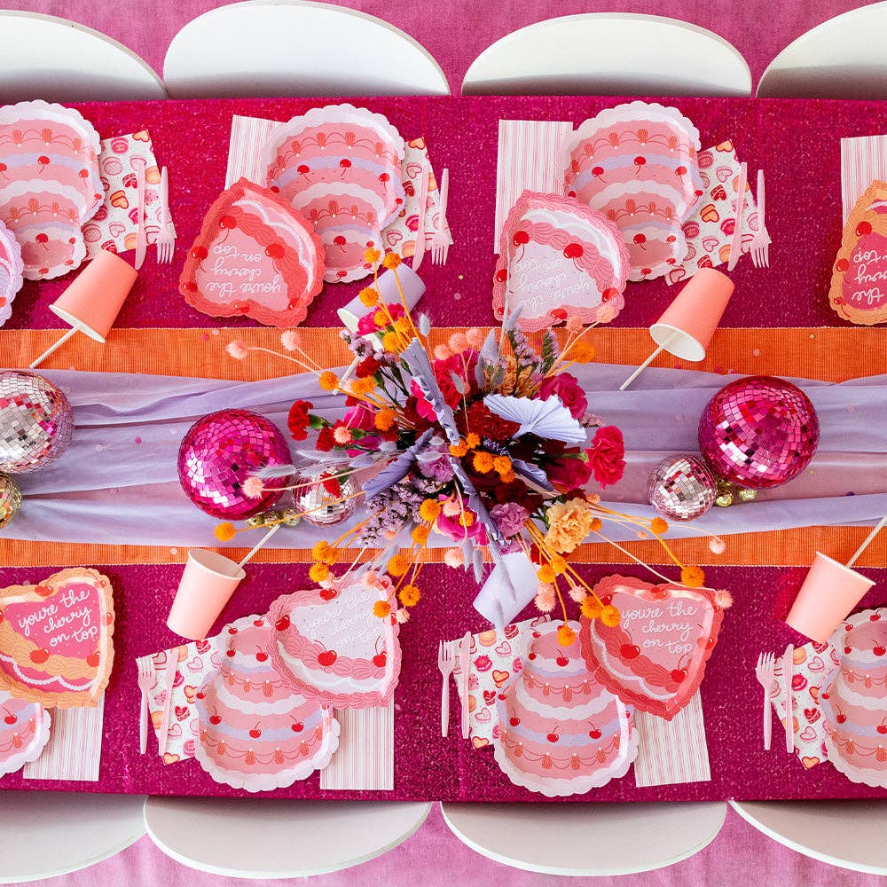 You're The Cherry On Top Dessert Plates | Pack 8