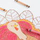 Thanksgiving turkey coloring placemats from Gatherings by Curated Paperie, featuring festive harvest-themed designs for kids.