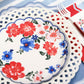 White Basketweave Dinner Paper Plates - Porcupine Paper Co.