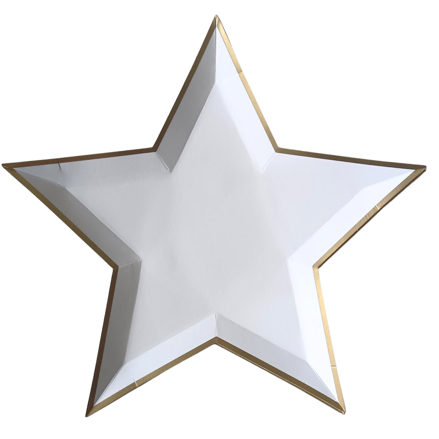 Blanc White Star Shaped Plates 11" | Set of 8