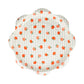 Apple Pattern Paper Plates  10" | 8 count