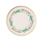 Christmas Wreath Dessert Plates 8" | 8 count