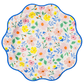 Multicolor Full Floral Pattern Dinner Plates | 8 Count - Porcupine Paper Co.