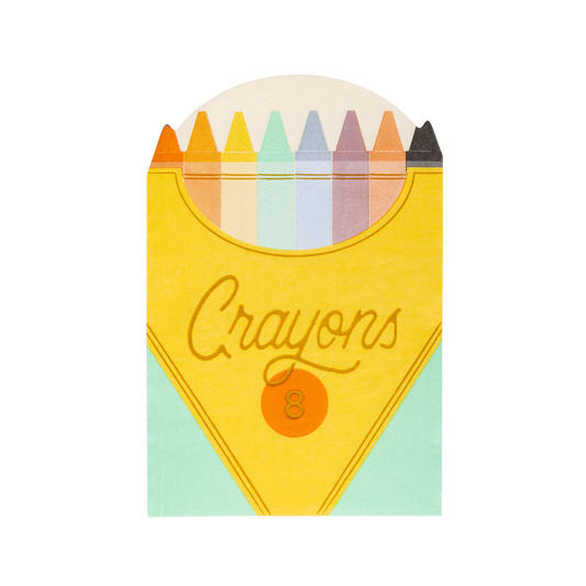 Crayon Box Napkins | 18 count
