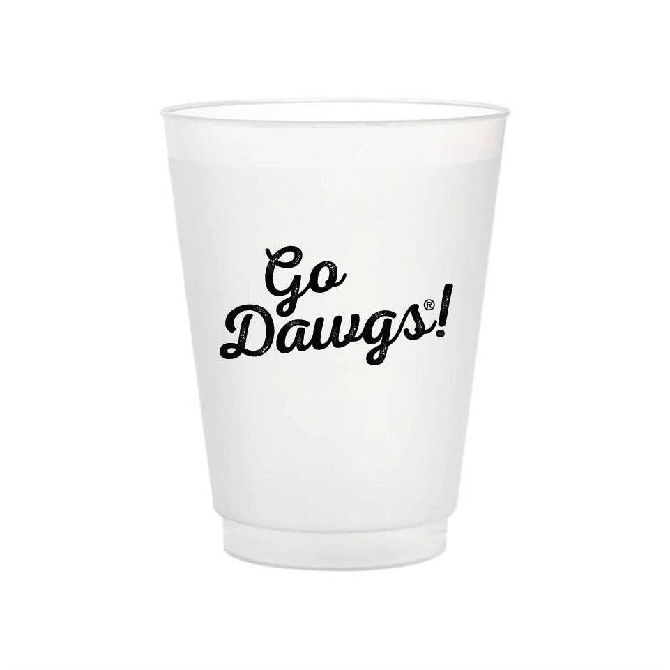 Georgia Logo Flex Cup by Valiant Gifts Inc, showing a flexible reusable cup with Georgia state logo and vibrant design.