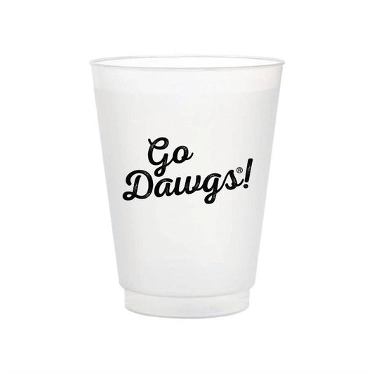Georgia Logo Flex Cup by Valiant Gifts Inc, showing a flexible reusable cup with Georgia state logo and vibrant design.