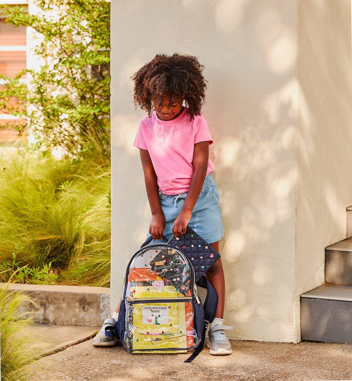 Denim & Gems Backpack