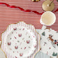 Red Striped Paper Table Runner | 19.5” x 150”