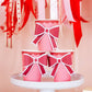 Valentine Bow Paper Party Cup | Set of 8 - Porcupine Paper Co.