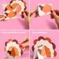 Set of 12 Turkey Time Place Cards by xo, Fetti featuring festive Thanksgiving-themed place cards with turkey illustrations.