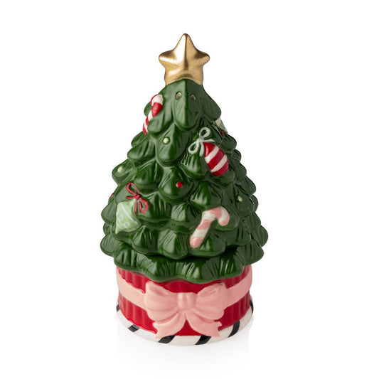 Ceramic Tree Salt and Pepper Shaker