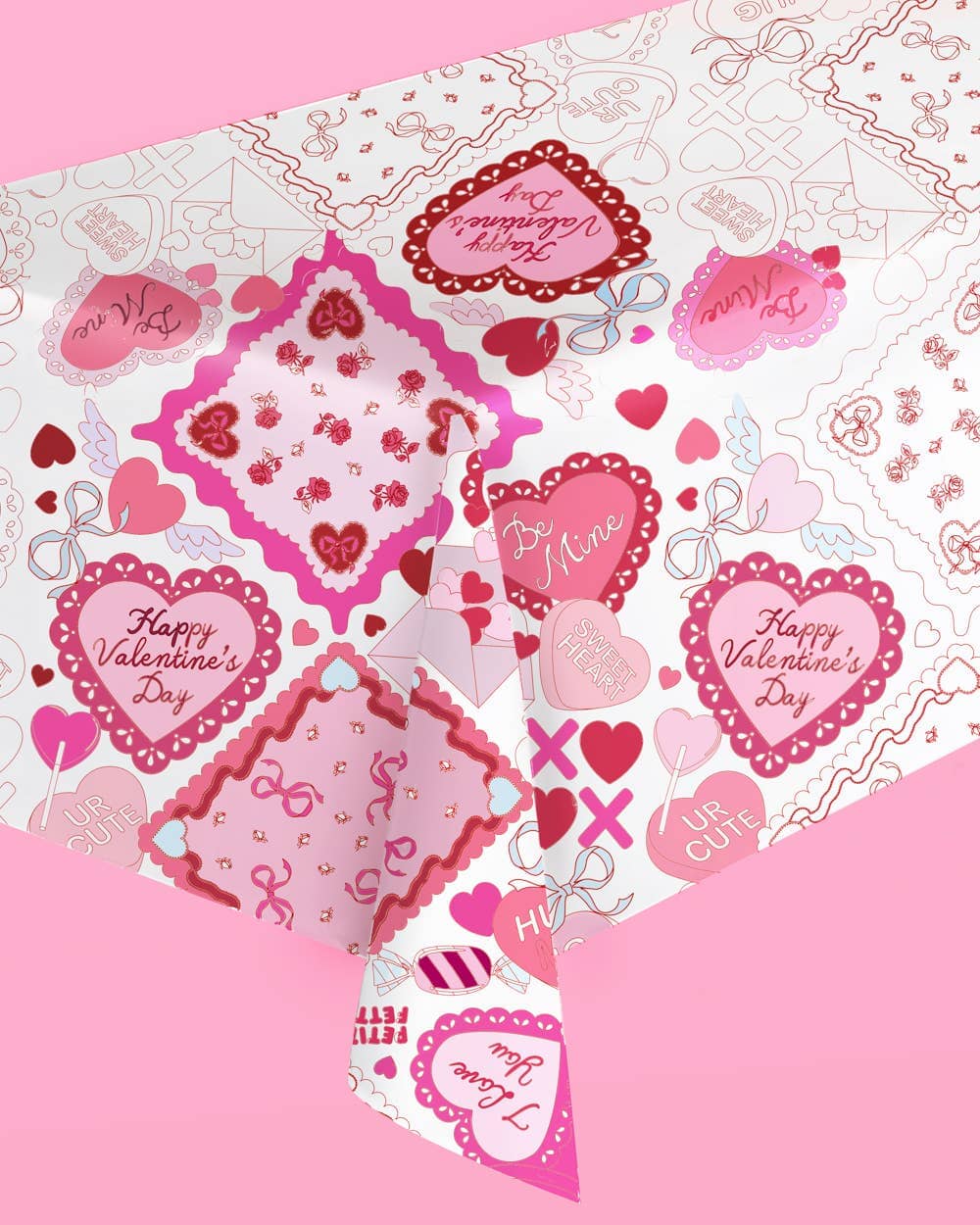 Valentine's Kids Coloring Tablecloth