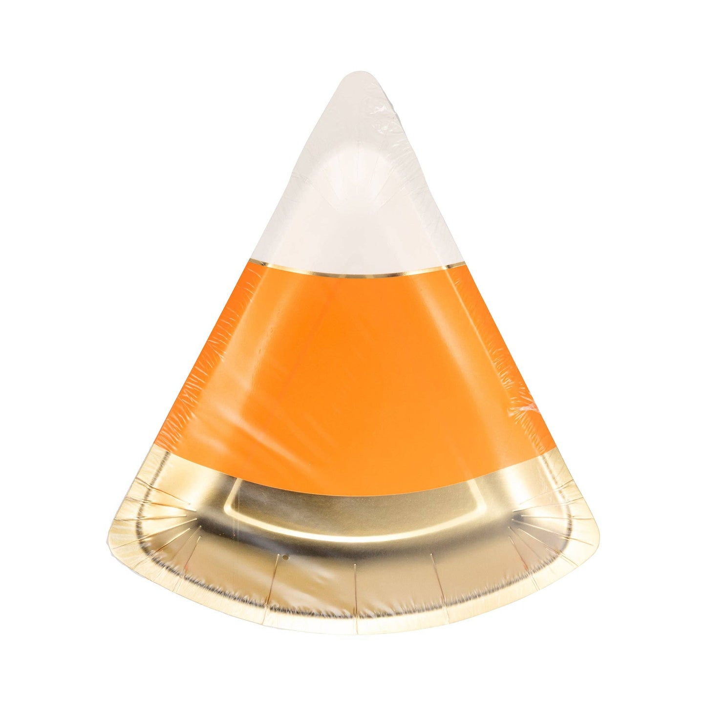 Candy Corn Shaped Plates | 8 count