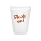 Texas Logo Flex Cup by Valiant Gifts Inc featuring the Texas state logo on a flexible, reusable cup against a white background.
