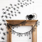 Spider Shaped Paper Plates | 8 count