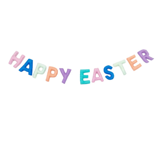 Happy Easter Felt Banner
