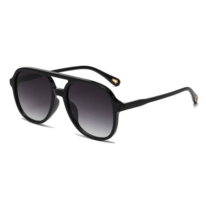 Set of 12 JOSSLYN oversized frame sunglasses with classic styles, featuring large lenses and bold frames.