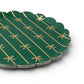 Emerald Green Signature Bow Small Plates 8.25" |  Set of 8