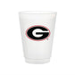 Georgia Logo Flex Cup by Valiant Gifts Inc, flexible reusable cup with Georgia state logo and branding, in vibrant colors.