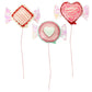 Valentine Candy Balloons | Set of 6