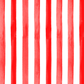 Red and White Stripe Table Runner