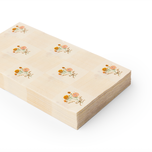 Fall Floral Guest Towels | 20 count