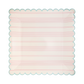 Pastel Striped Paper Plate Set 9" | Set of 8