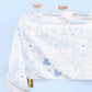Something Blue Washable Tablecloth | 9 ft x 4.5 ft