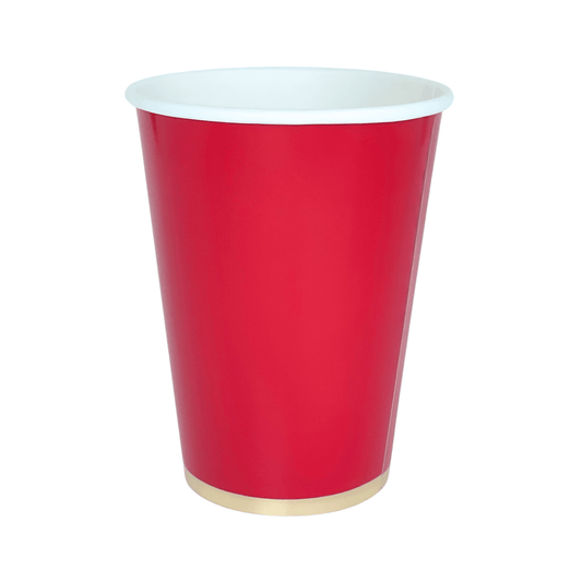 Cherry Red Signature Cups | Pack of 8