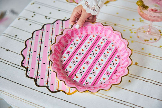 Boot Scoot Blooms Dinner Plate Set - Porcupine Paper Co.