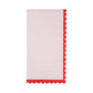 Ripple Edge Valentine Dinner Napkin | 24 Count