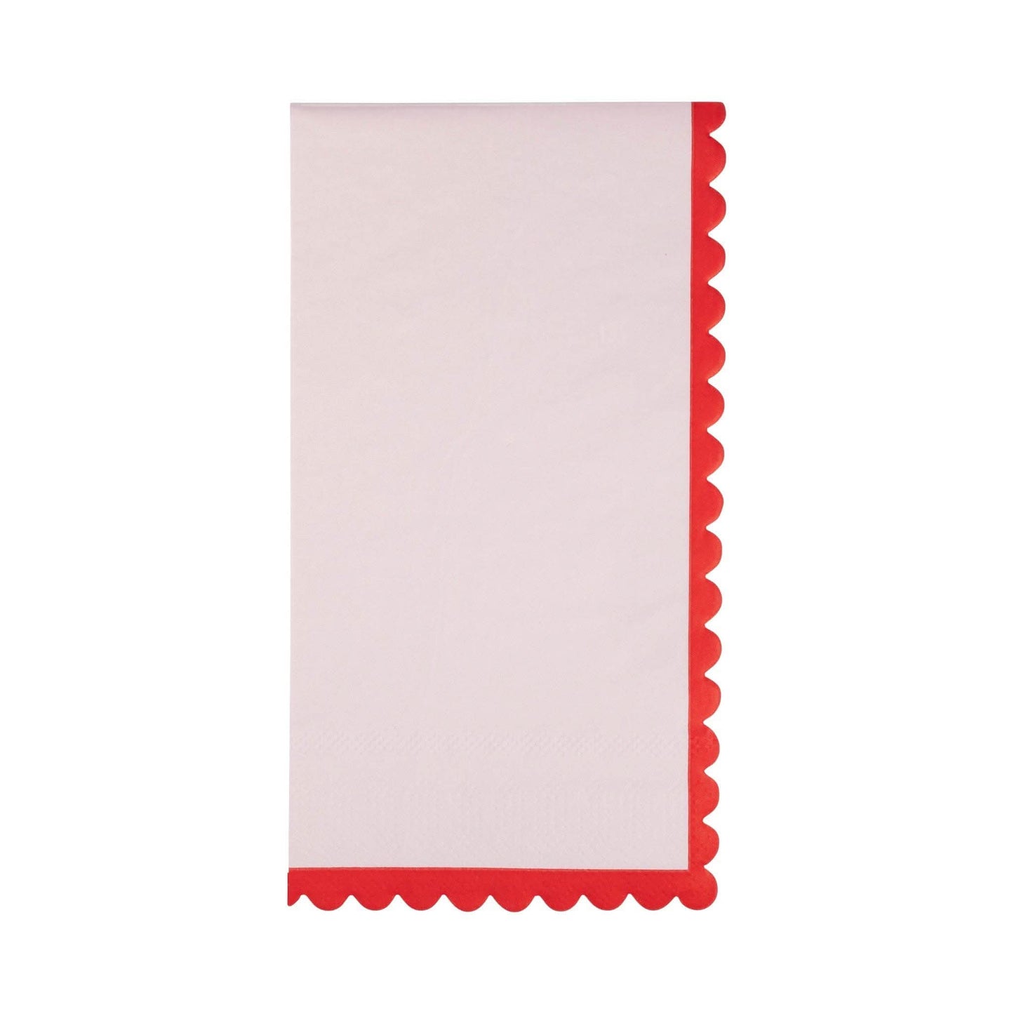 Ripple Edge Valentine Dinner Napkin | 24 Count