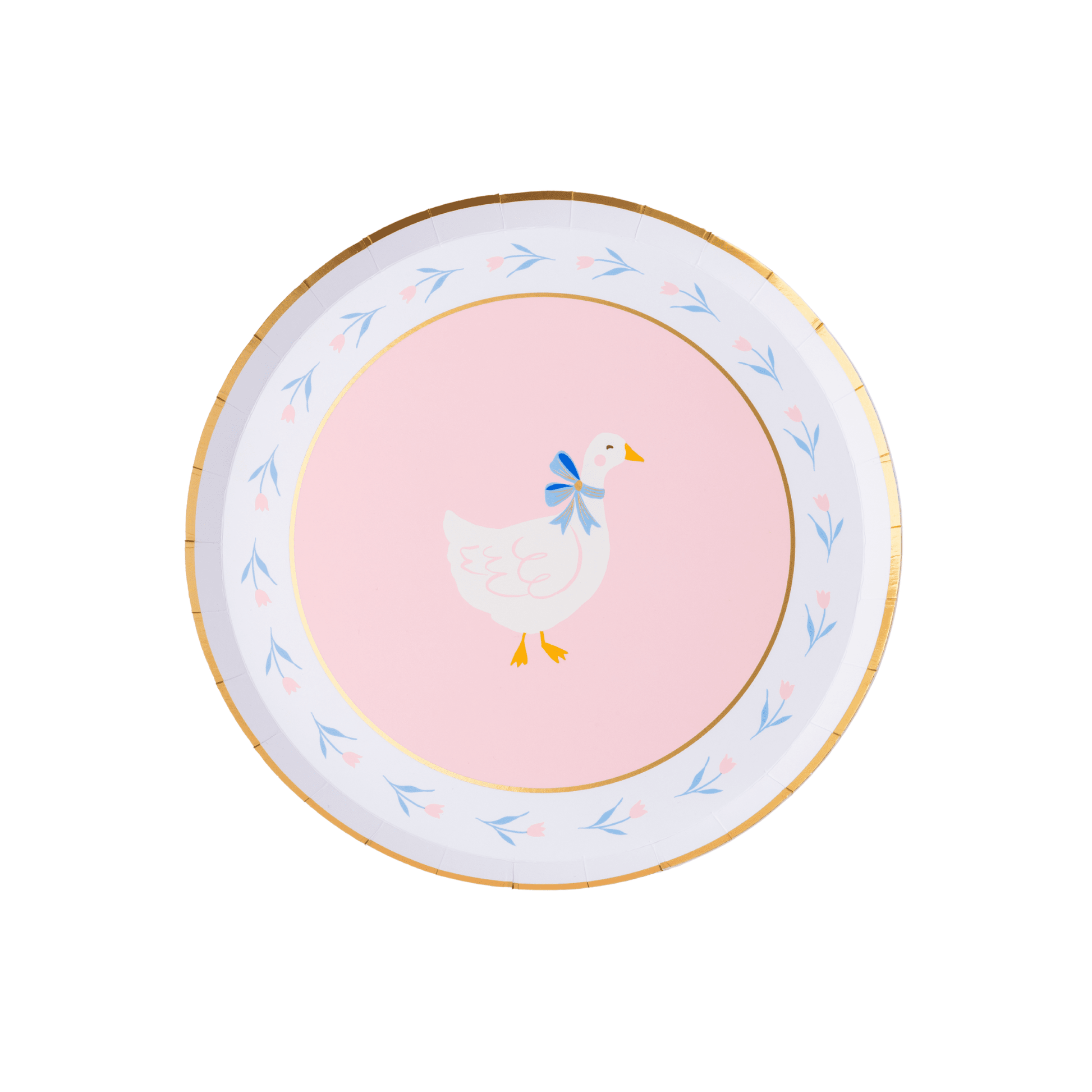 Goose Dessert Plates 8" | Set of 8 - Porcupine Paper Co.