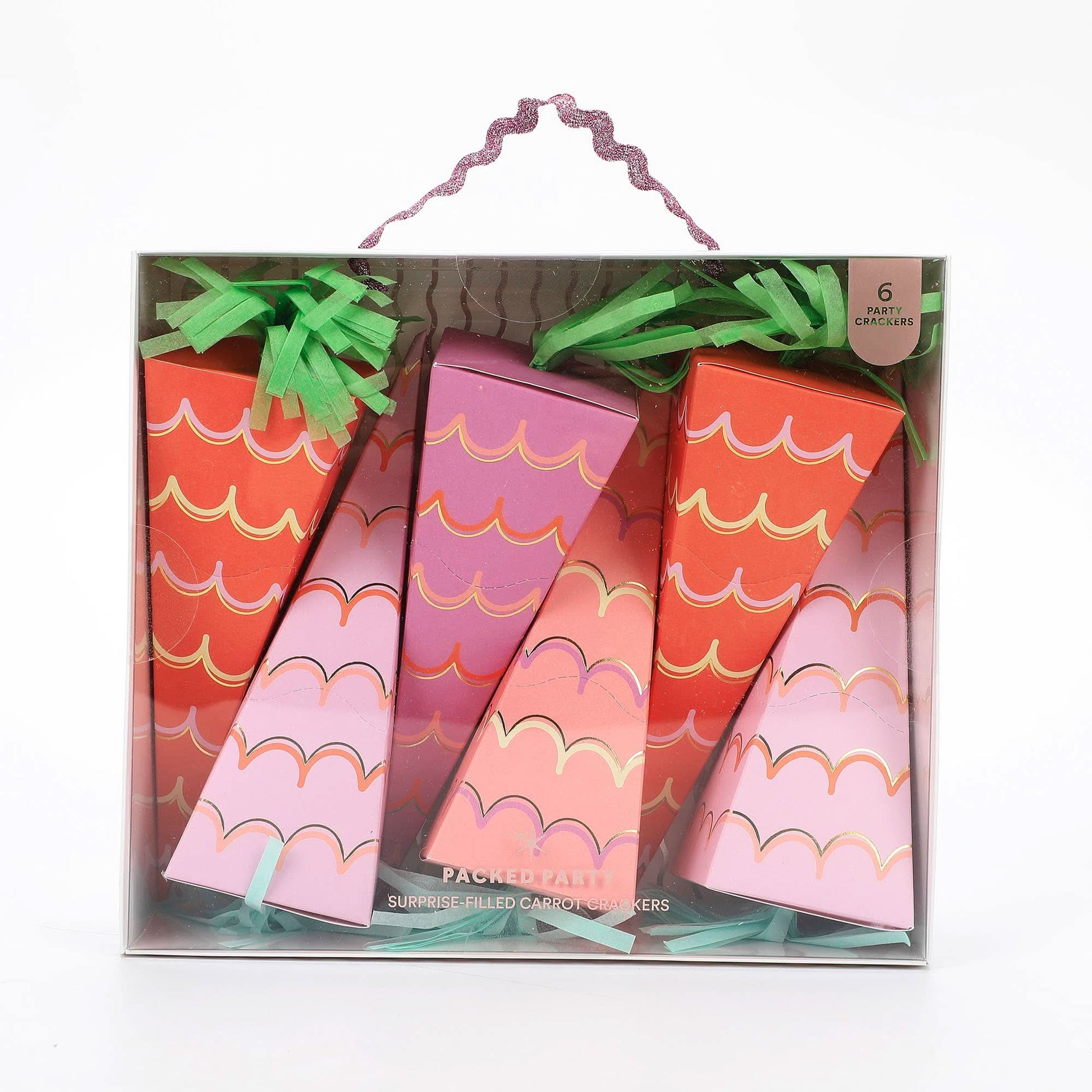 Hop & Pop Carrot Party Crackers - Porcupine Paper Co.