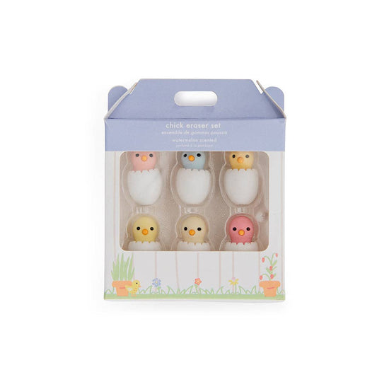 Chicks Eraser Set | Set of 6