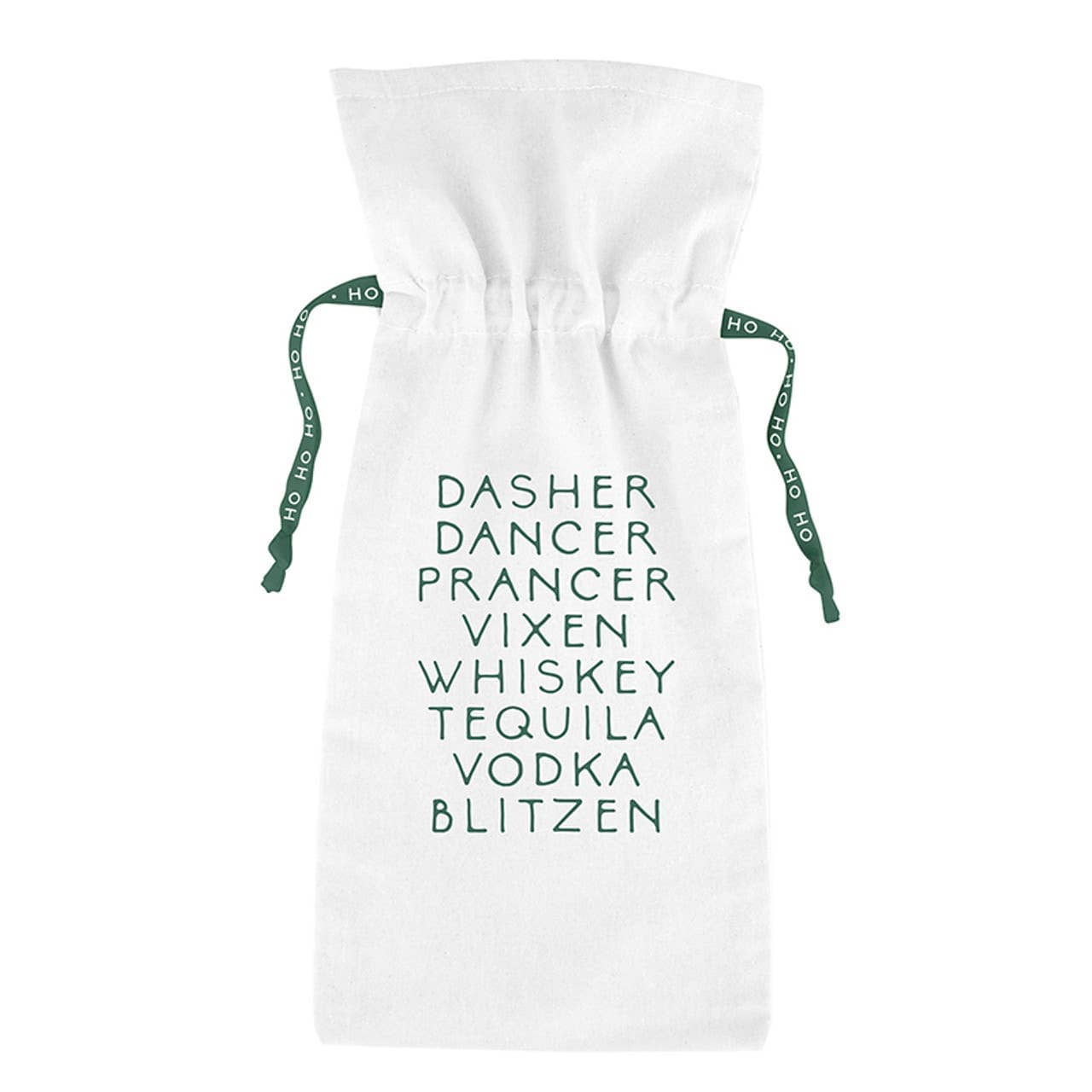 Face to Face Muslin Wine Bag | Vodka Blitzened