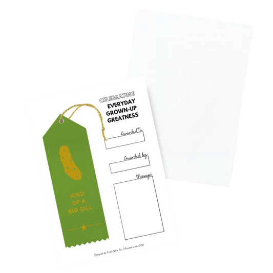 Kind of a Big Dill Award Ribbon