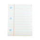 Lined Paper Table Runner | 16" x 120"