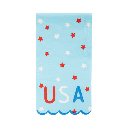 USA Stars Dinner Napkins | 24 count