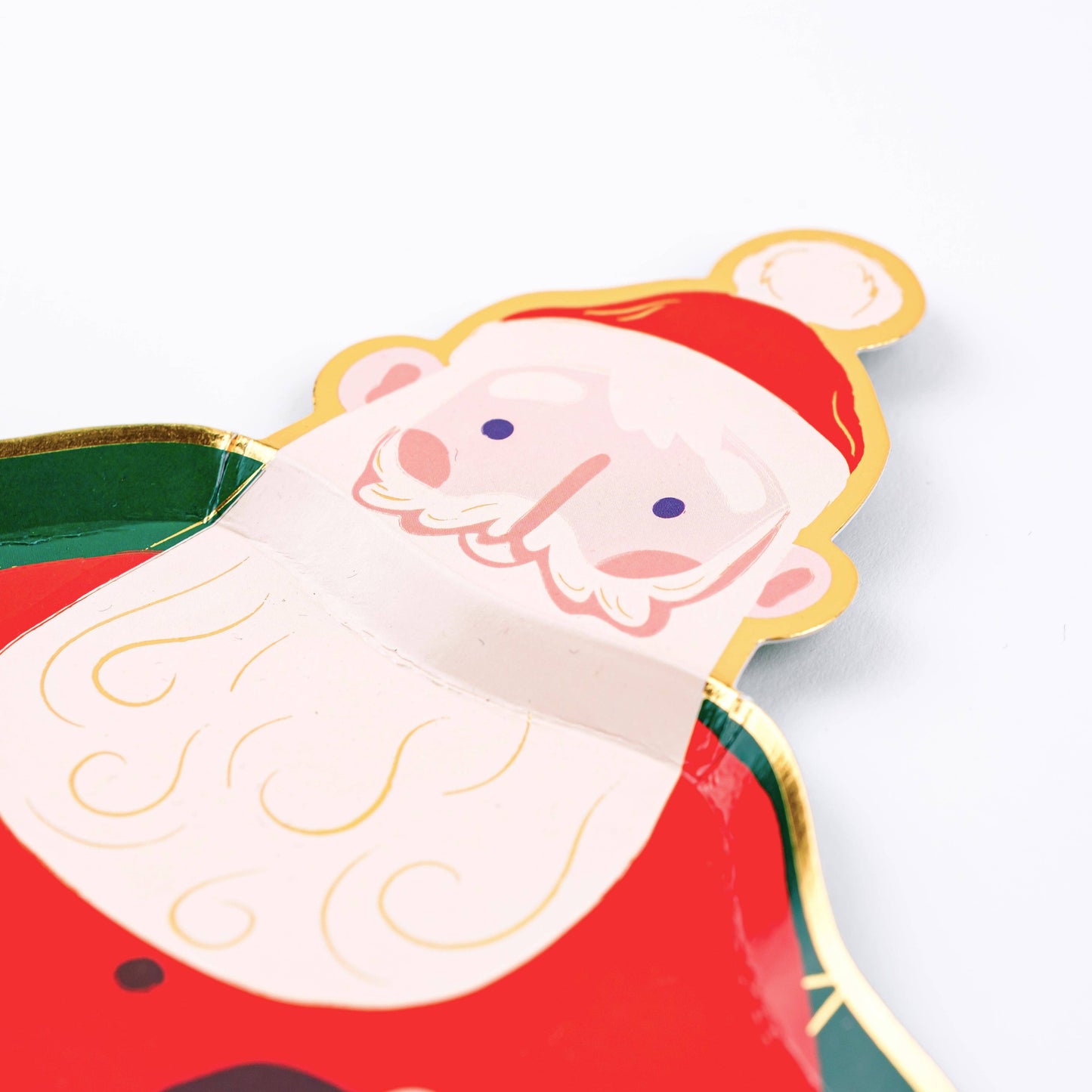 Santa's Cheer Dessert Plates | 8 count