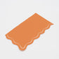 Orange Scallop Guest Towels | 16 count
