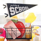 Back To School Notebook Paper Plates | 8 count