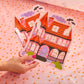 Pink-a-boo Haunted House Dessert Plates  8" | 10 count