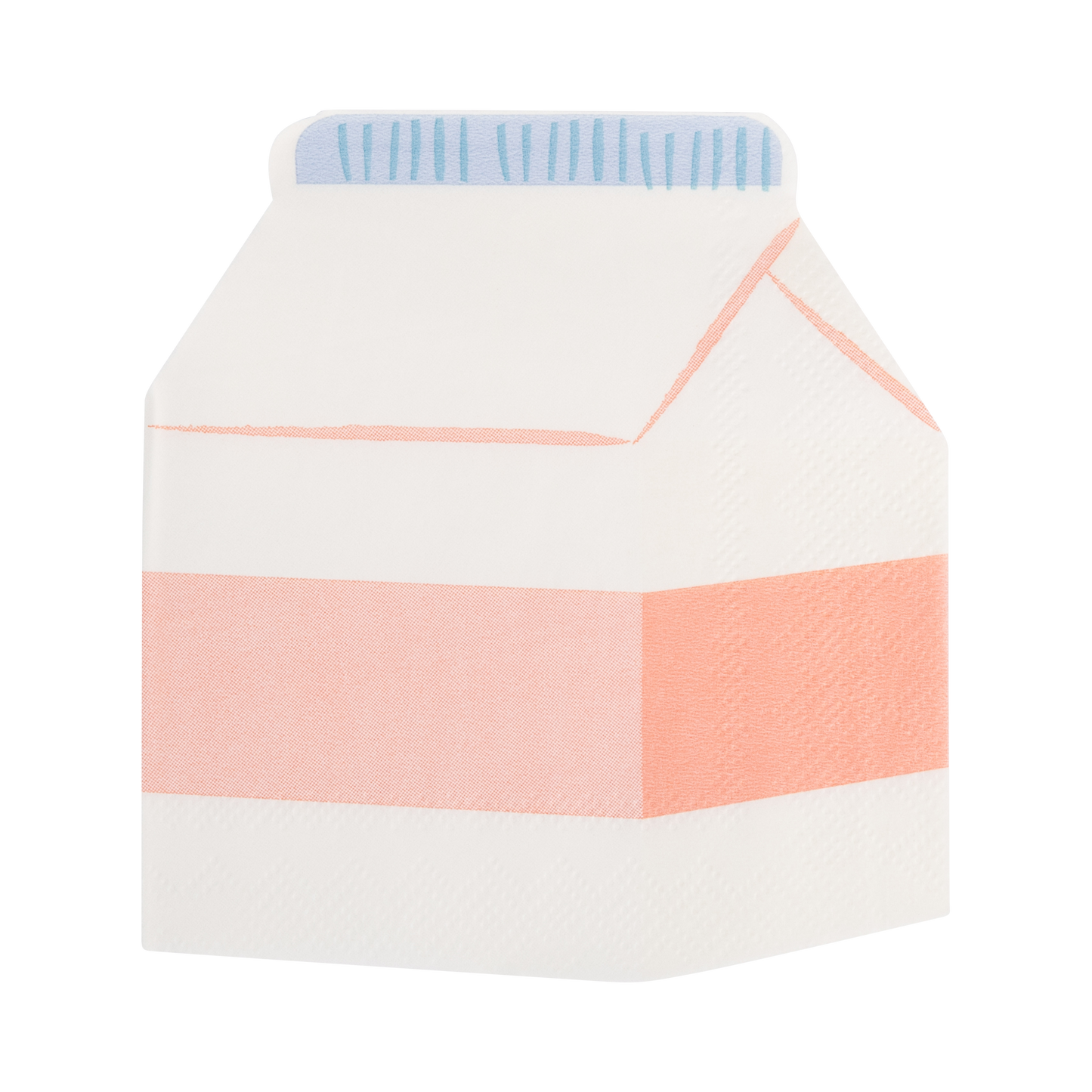 Milk Carton Cocktail Napkin Set | 24 count