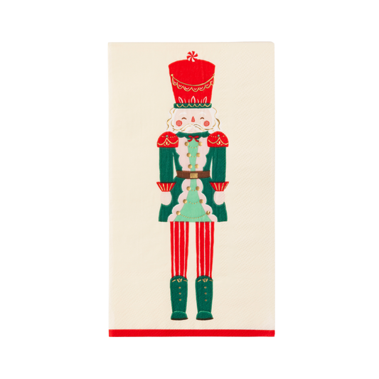 Whimsical Nutcracker Guest Towels | Set of 20
