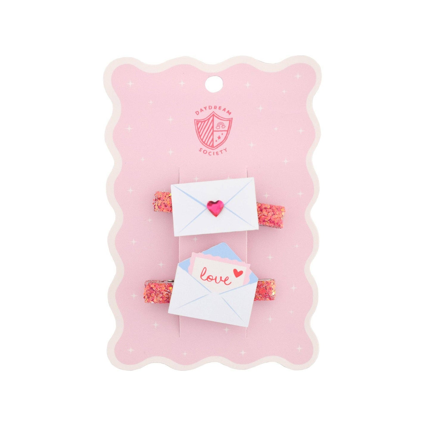 Love Birds Love Notes Hair Clip Set | 2 Count