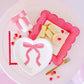 Ripple Edge Valentine Dinner Napkin | 24 Count