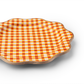 Elegant Fall Plaid Dinner Plates 10.75 | 8 count
