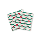 Ribbons & Cheer Gingerbread Bow Beverage Napkins | 24 count